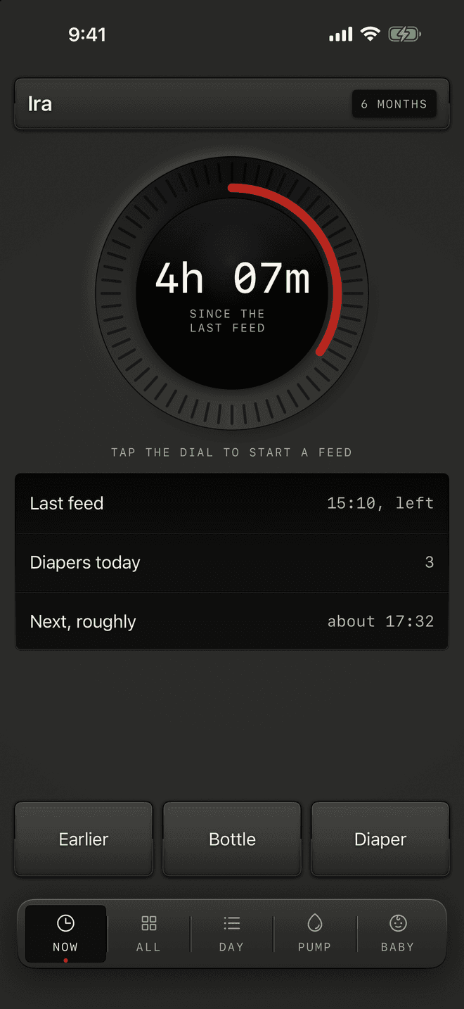 Zen Otto on iPhone, screen 1