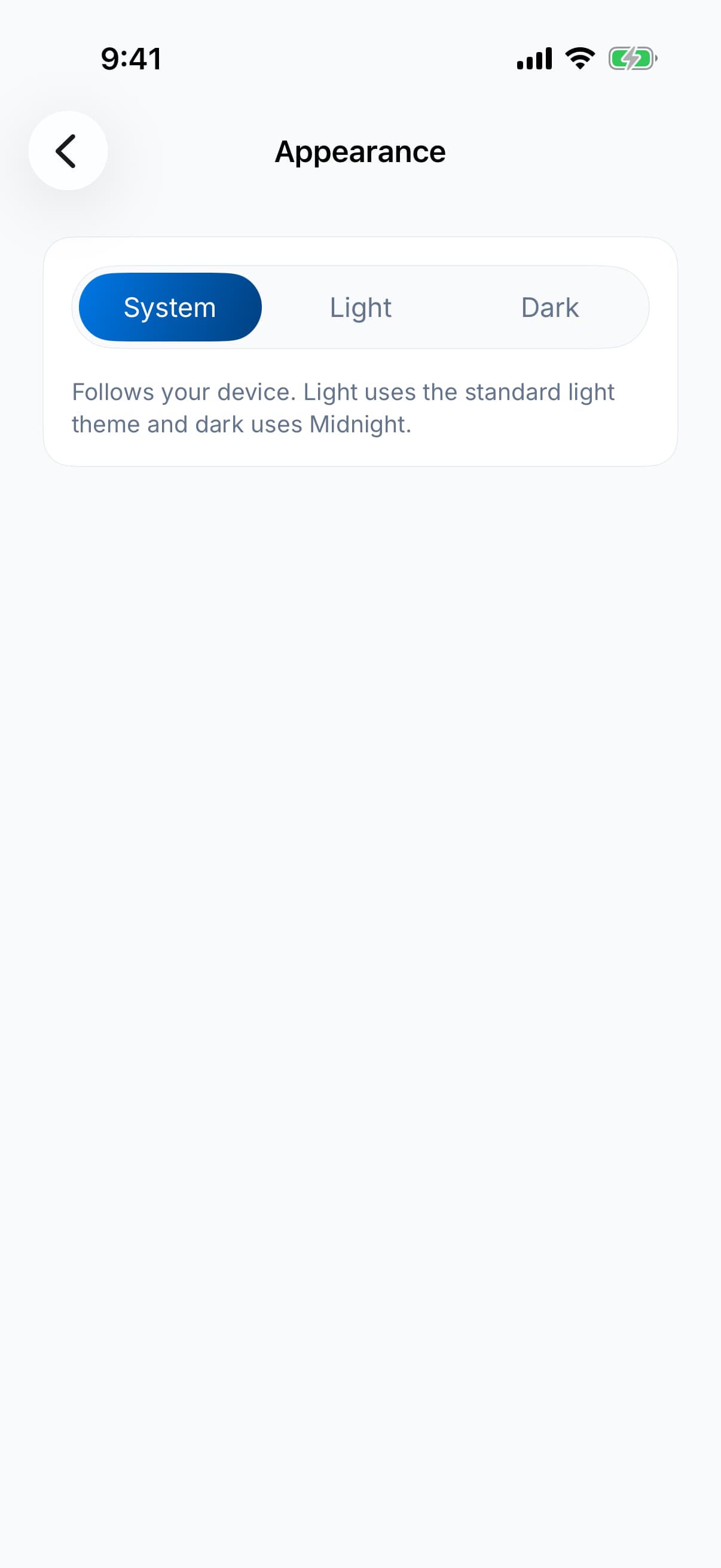 Zen Passwords on iPhone: appearance following the system setting, so the vault matches the rest of the phone
