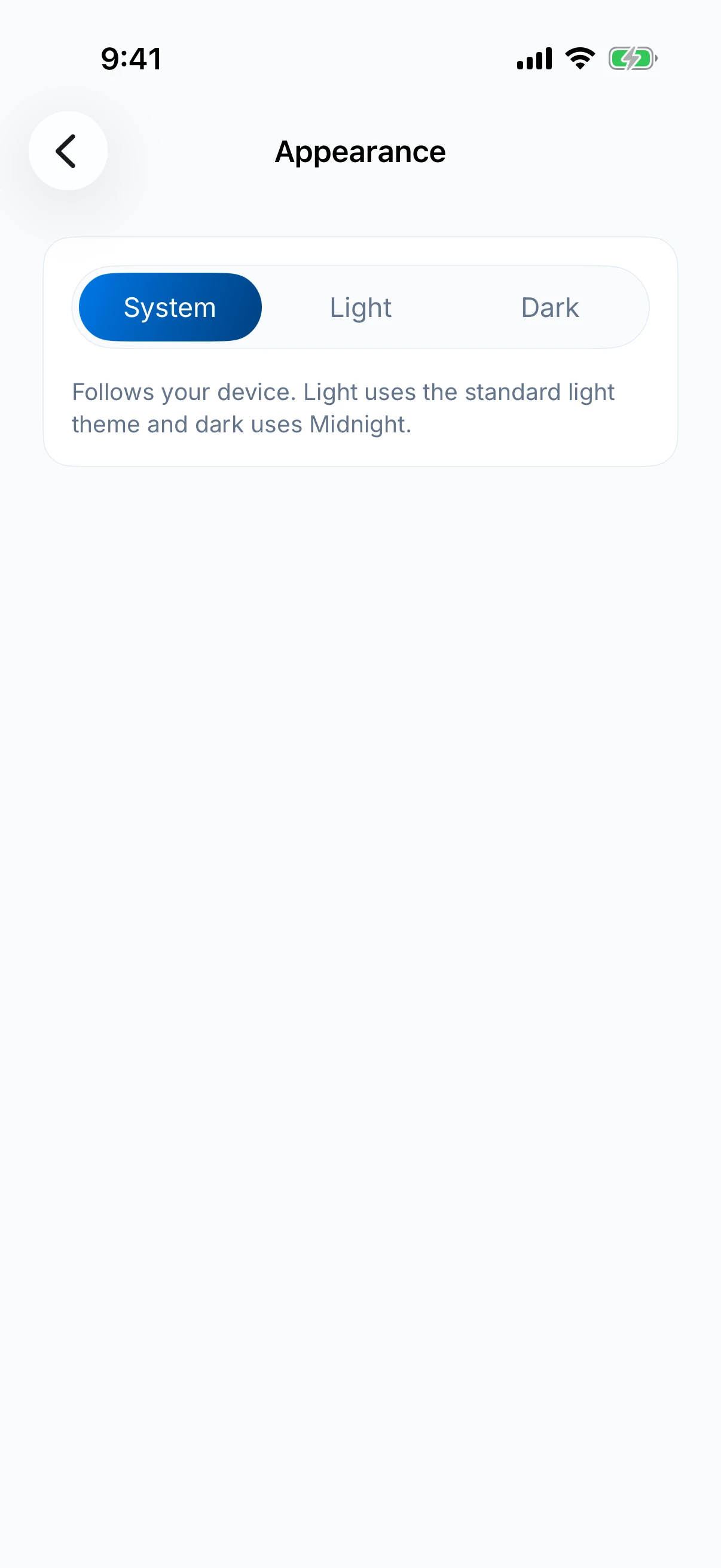 Zen Passwords on iPhone: appearance following the system setting, so the vault matches the rest of the phone