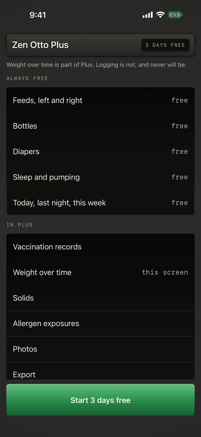 Zen Otto on iPhone, screenshot 6