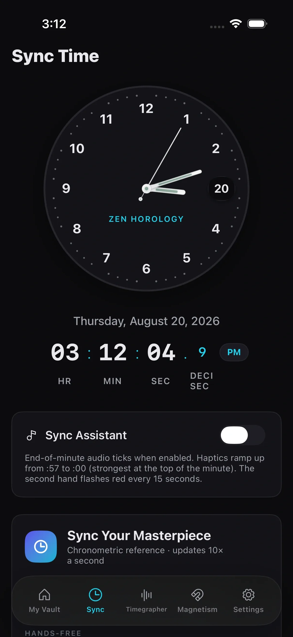 Zen Horology screen 5 of 6